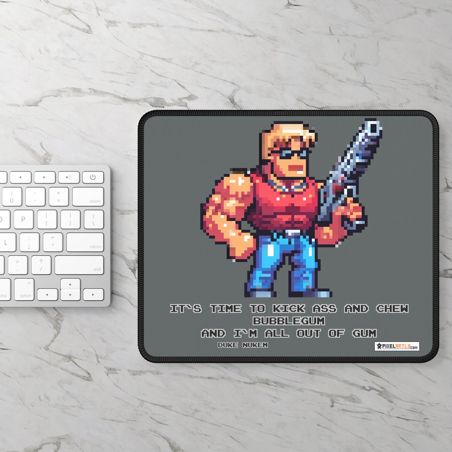 Duke's 8-Bit Showdown Gaming Mouse Pad
