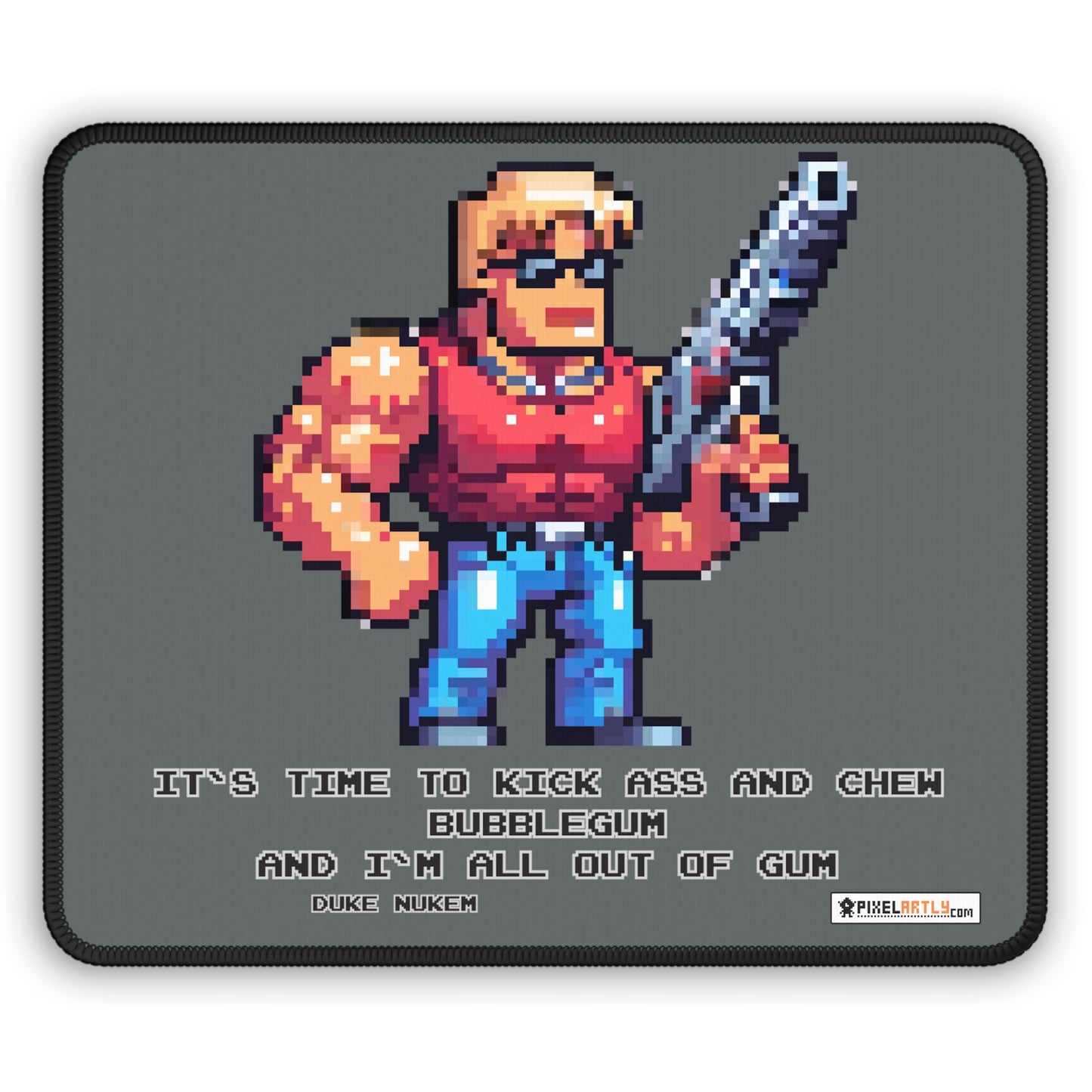 Duke's 8-Bit Showdown Gaming Mouse Pad