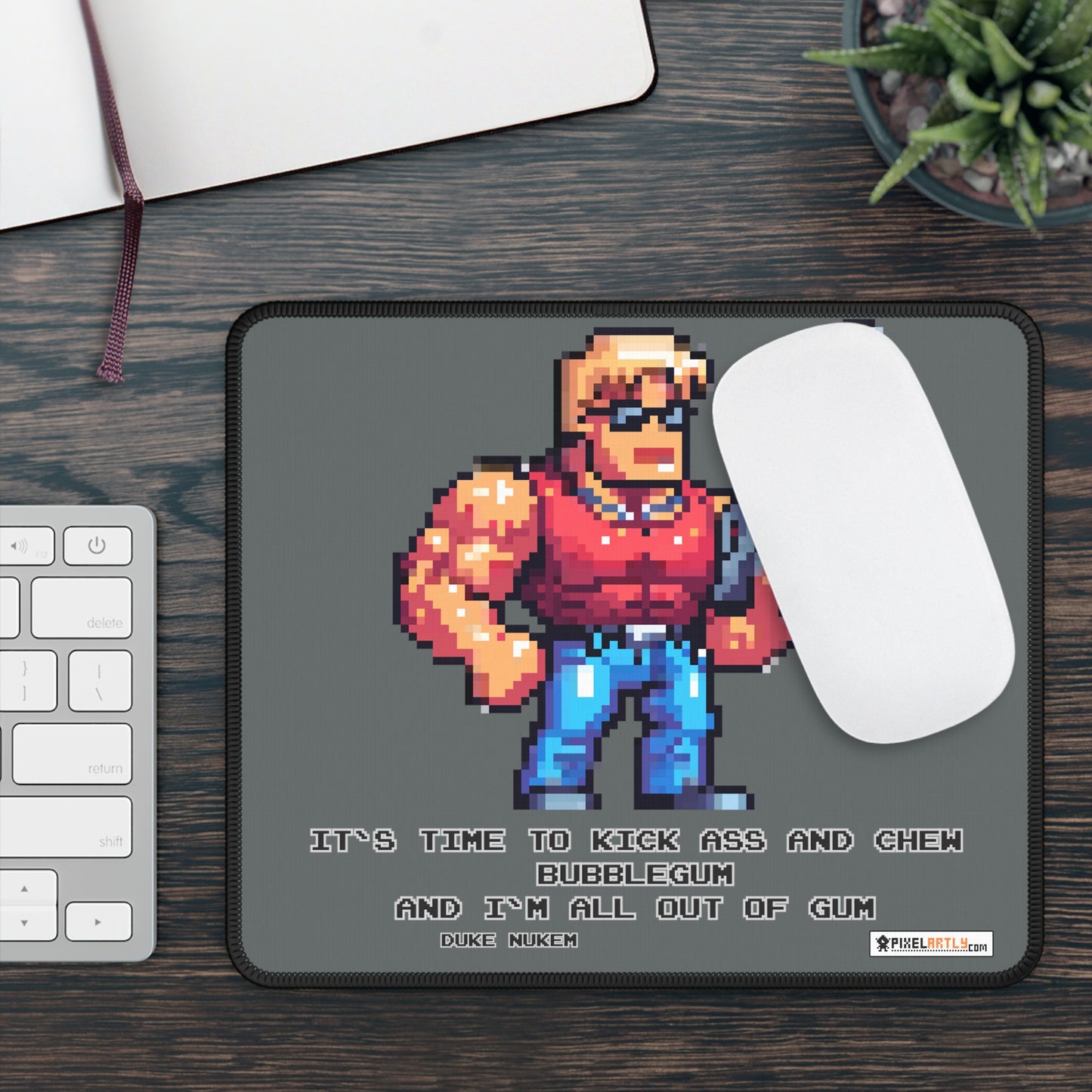 Duke's 8-Bit Showdown Gaming Mouse Pad